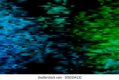 Dark Blue, Green vector layout with flat lines. Blurred decorative design in simple style with lines. The pattern can be used for websites.