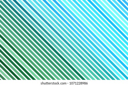 Dark Blue, Green vector layout with flat lines. Shining colored illustration with narrow lines. The pattern can be used as ads, poster, banner for commercial.