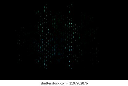 Dark Blue, Green vector  layout with circle shapes. Modern abstract illustration with colorful water drops. Beautiful design for your business natural advert.