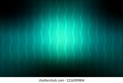 Dark Blue, Green vector layout with flat lines. Glitter abstract illustration with colored sticks. Pattern for your busines websites.