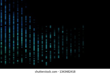 Dark Blue, Green vector layout with flat lines. Blurred decorative design in simple style with lines. Best design for your ad, poster, banner.