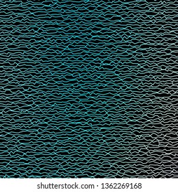 Dark Blue, Green vector layout with wry lines. Brand new colorful illustration with bent lines. Template for your UI design.