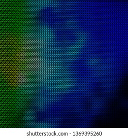 Dark Blue, Green vector layout with lines. Gradient abstract design in simple style with sharp lines. Pattern for booklets, leaflets.