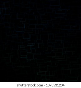 Dark Blue, Green vector layout with lines, rectangles. Abstract gradient illustration with colorful rectangles. Pattern for websites, landing pages.