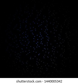 Dark Blue, Green vector layout with bright stars. Blur decorative design in simple style with stars. Best design for your ad, poster, banner.