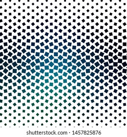 Dark Blue, Green vector layout with lines, rectangles. Abstract gradient illustration with rectangles. Pattern for websites, landing pages.