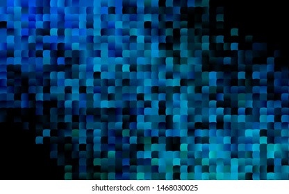 Dark Blue, Green vector layout with lines, rectangles. Modern abstract illustration with colorful rectangles. Pattern for busines ad, booklets, leaflets
