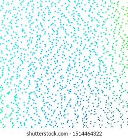Dark Blue, Green vector layout with bright stars. Shining colorful illustration with small and big stars. Pattern for new year ad, booklets.