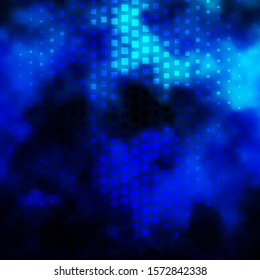 Dark Blue, Green vector layout with lines, rectangles. Abstract gradient illustration with rectangles. Pattern for business booklets, leaflets