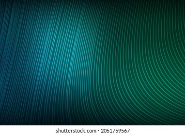 Dark Blue, Green vector layout with flat lines. Modern geometrical abstract illustration with Lines. Pattern for ad, booklets, leaflets.