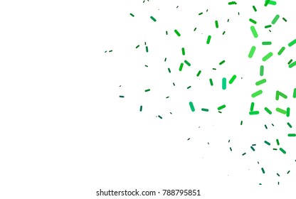 Dark Blue, Green vector layout with flat lines. Blurred decorative design in simple style with lines. Best design for your ad, poster, banner.