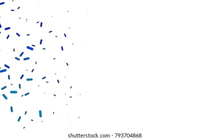 Dark Blue, Green vector layout with flat lines. Glitter abstract illustration with colored sticks. The pattern can be used for websites.