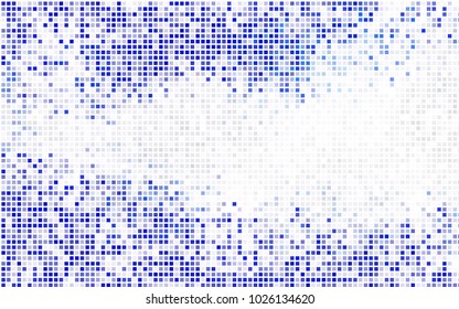 Dark Blue, Green vector low poly background. A sample with a polygonal design. Illustration in polygonal style with repeating squares