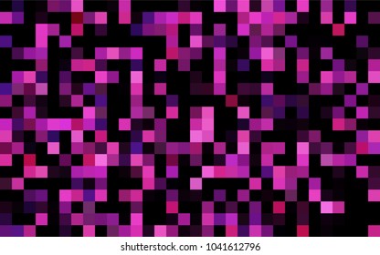 Dark Blue, Green vector low poly background. A sample with a polygonal design. Illustration in polygonal style with repeating squares