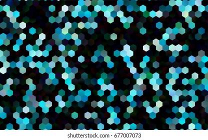 Dark Blue, Green vector low poly background. A sample with a polygonal design. Low poly illustration, low polygonal background.