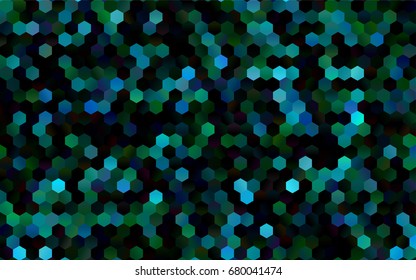 Dark Blue, Green vector low poly background. A sample with a polygonal design. Low poly illustration, low polygonal background.
