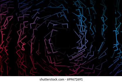 Dark Blue, Green vector low poly background. A sample with a polygonal design. Illustration in polygonal style with repeating squares