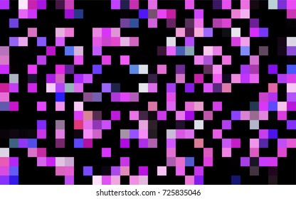 Dark Blue, Green vector low poly background. A sample with a polygonal design. Illustration in polygonal style with repeating squares