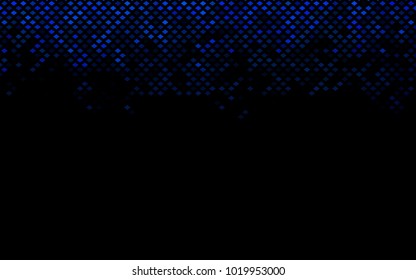 Dark Blue, Green vector modern geometrical background. Abstract template. Geometric pattern in square style with gradient.