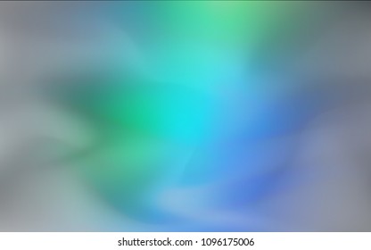 Dark Blue, Green vector modern elegant layout. Brand-new colored illustration in blurry style with gradient. Brand-new design for your business.