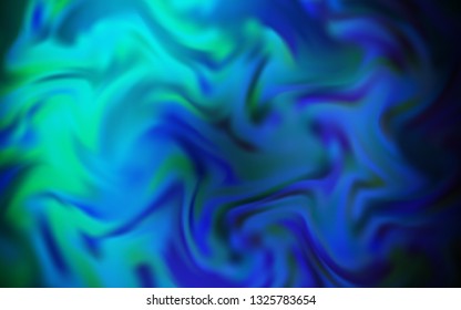 Dark Blue, Green vector modern elegant background. An elegant bright illustration with gradient. New style for your business design.