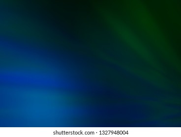 Dark Blue, Green vector modern bokeh pattern. Shining colorful illustration in a Brand new style. The elegant pattern for brand book.