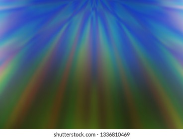 Dark Blue, Green vector modern bokeh pattern. Colorful illustration in blurry style with gradient. The template for backgrounds of cell phones.