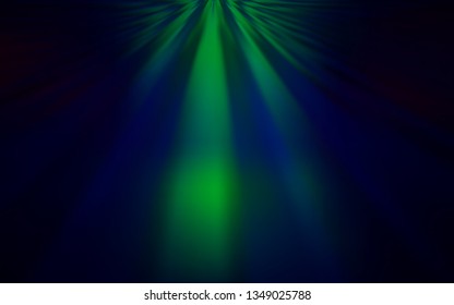 Dark Blue, Green vector modern elegant backdrop. Colorful abstract illustration with gradient. Smart design for your work.