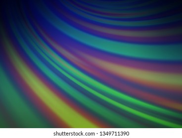 Dark Blue, Green vector modern bokeh pattern. Shining colorful illustration in a Brand new style. The best blurred design for your business.
