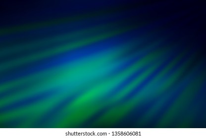 Dark Blue, Green vector modern elegant layout. An elegant bright illustration with gradient. Elegant background for a brand book.