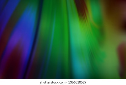 Dark Blue, Green vector modern elegant background. Creative illustration in halftone style with gradient. New style for your business design.
