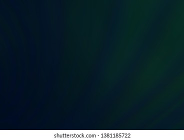 Dark Blue, Green vector modern bokeh pattern. Colorful illustration in blurry style with gradient. The background for your creative designs.