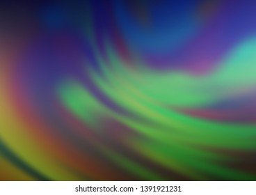Dark Blue, Green vector modern elegant template. Modern geometrical abstract illustration with gradient. The elegant pattern for brand book.