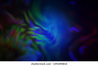 Dark Blue, Green vector modern elegant backdrop. Creative illustration in halftone style with gradient. Smart design for your work.