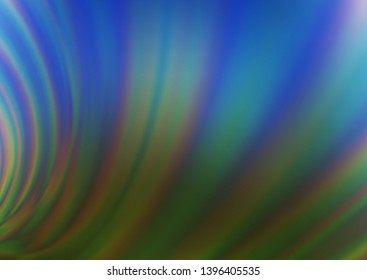 Dark Blue, Green vector modern elegant template. A completely new color illustration in a bokeh style. The elegant pattern for brand book.