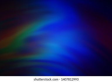 Dark Blue, Green vector modern elegant layout. Shining colored illustration in smart style. Background for a cell phone.