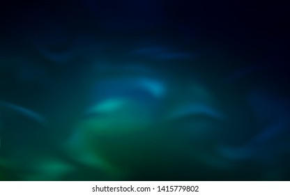 Dark Blue, Green vector modern elegant layout. New colored illustration in blur style with gradient. Background for designs.