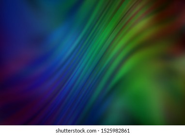 Dark Blue, Green vector modern elegant background. Creative illustration in halftone style with gradient. Elegant background for a brand book.