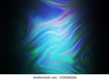 Dark Blue, Green vector modern elegant backdrop. Modern abstract illustration with gradient. New style for your business design.