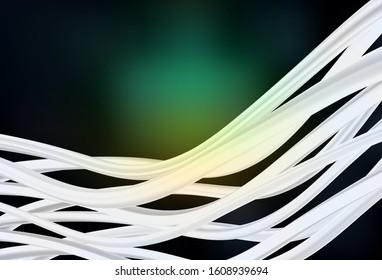 Dark Blue, Green vector modern elegant layout. A completely new colored illustration in blur style. Background for designs.