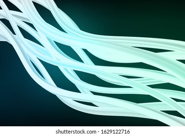 Dark Blue, Green vector modern elegant backdrop. An elegant bright illustration with gradient. Completely new design for your business.