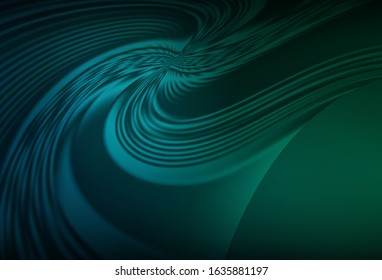 Dark Blue, Green vector modern elegant backdrop. Colorful illustration in abstract style with gradient. Blurred design for your web site.