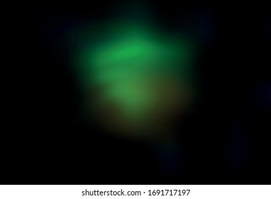 Azul oscuro, Vector verde moderno y elegante fondo. Una elegante ilustración brillante con gradiente. Diseño borroso para su sitio web.