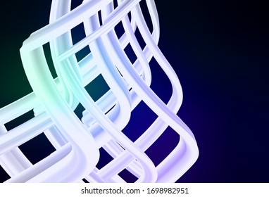 Azul oscuro, vector verde moderno y elegante fondo. Ilustración colorida en estilo abstracto con degradado. El mejor diseño borroso para su negocio.