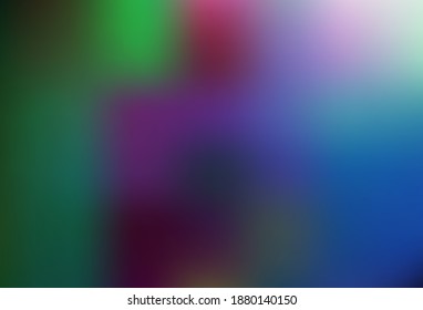 Dark Blue, Green vector modern elegant layout. New colored illustration in blur style with gradient. Background for a cell phone.