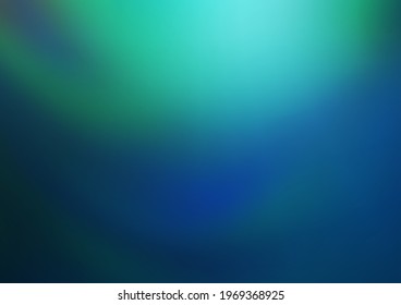 Dark Blue, Green vector modern elegant background. Shining colorful illustration in a Brand new style. The template can be used for your brand book.