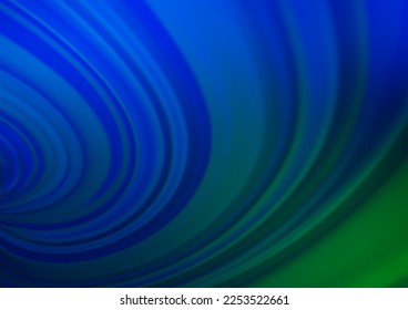 Dark Blue, Green vector modern elegant template. Colorful illustration in blurry style with gradient. The blurred design can be used for your web site.