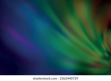 Dark Blue, Green vector modern elegant background. Shining colorful illustration in smart style. Elegant background for a brand book.