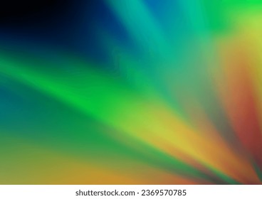 Dark Blue, Green vector modern bokeh pattern. An elegant bright illustration with gradient. A new texture for your design.