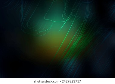 Dark Blue, Green vector modern elegant layout. Colorful illustration in abstract style with gradient. New design for your business.